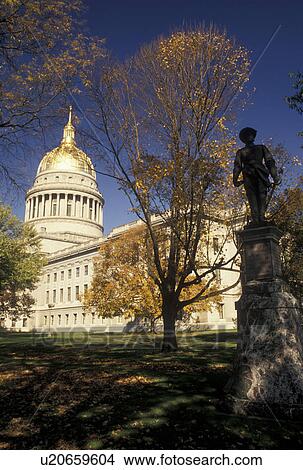 WV, State Capitol, Charleston, State House, West Virginia, West Virginia State Capitol Building in the capital city of Charleston in autumn. View Large Photo Image Picture - WV, State Capitol, Charleston, State House, West Virginia, West Virginia State Capitol Building in the capital city of Charleston in autumn.. Fotosearch