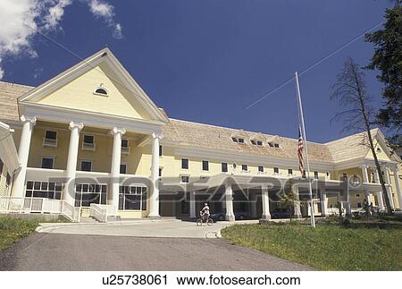 Yellowstone National Park, WY, Wyoming, Lake Yellowstone Lodge in Yellowstone Nat'l Park in Wyoming. View Large Photo Image Stock Image - Yellowstone National Park, WY, Wyoming, Lake Yellowstone Lodge in Yellowstone Nat'l Park in Wyoming.. Fotosearch