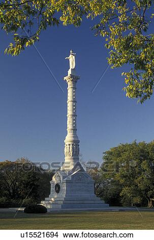 Yorktown, VA, Yorktown Battlefield, Virginia, Victory Monument at Yorktown in the Colonial National Historic Park View Large Photo Image Picture - Yorktown, VA, Yorktown Battlefield, Virginia, Victory Monument at Yorktown in the Colonial National Historic Park. Fotosearch