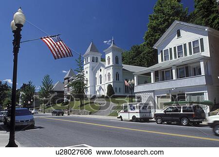 Adams, MA, Massachusetts, Downtown Adams View Large Photo Image Stock Photograph - Adams, MA, Massachusetts, Downtown Adams. Fotosearch