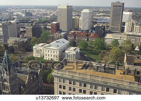 aerial, Richmond, VA, State Capitol, Virginia, Aerial view of Old City Hall and The Virginia State Capitol Building in downtown Richmond. View Large Photo Image Stock Photo - aerial, Richmond, VA, State Capitol, Virginia, Aerial view of Old City Hall and The Virginia State Capitol Building in downtown Richmond.. Fotosearch
