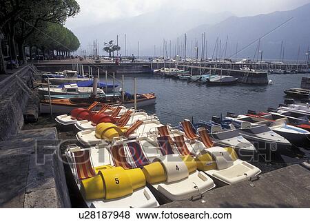 Aix-Les-Bains, France, Savoie, Rhone-Alpes, Europe, Paddleboats docked at the marina on Lac du Bourget in the spa resort town of Aix-les-Bains. View Large Photo Image Stock Photo - Aix-Les-Bains, France, Savoie, Rhone-Alpes, Europe, Paddleboats docked at the marina on Lac du Bourget in the spa resort town of Aix-les-Bains.. Fotosearch