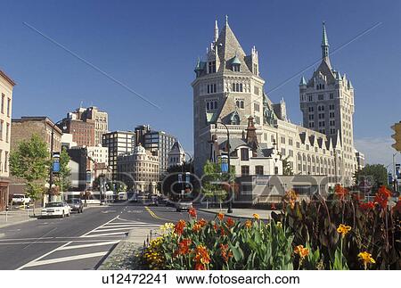Albany, NY, New York, Downtown Albany. View Large Photo Image Stock Image - Albany, NY, New York, Downtown Albany.. Fotosearch