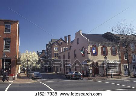 Alexandria, VA, Virginia, Downtown Alexandria. View Large Photo Image Stock Photo - Alexandria, VA, Virginia, Downtown Alexandria.. Fotosearch