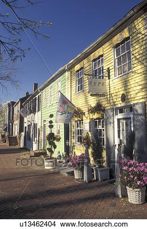 Alexandria, VA, Virginia, Shops and galleries along Washington Street in downtown Alexandria. View Large Photo Image Picture - Alexandria, VA, Virginia, Shops and galleries along Washington Street in downtown Alexandria.. Fotosearch