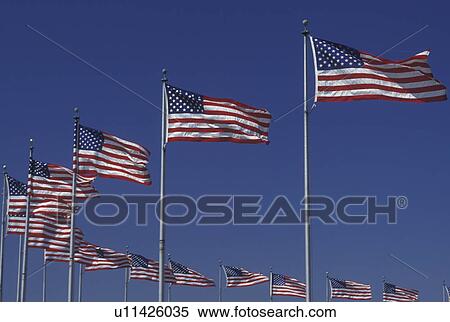 American Flag, Washington, DC, District of Columbia, American flags fly outside the Washington Monument at National Mall in Washington, D. C. View Large Photo Image Stock Photography - American Flag, Washington, DC, District of Columbia, American flags fly outside the Washington Monument at National Mall in Washington, D. C.. Fotosearch