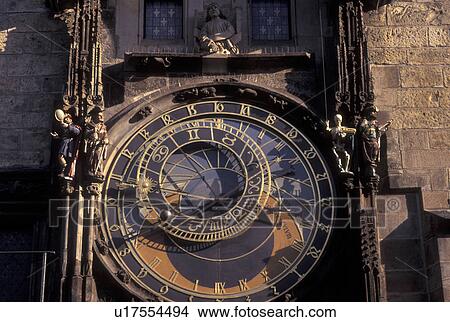 astronomical clock, Prague, Czech Republic, Praha, Central Bohemia, Astronomical Clock on Old Town Hall in Old Town Square in the city of Prague. View Large Photo Image Picture - astronomical clock, Prague, Czech Republic, Praha, Central Bohemia, Astronomical Clock on Old Town Hall in Old Town Square in the city of Prague.. Fotosearch