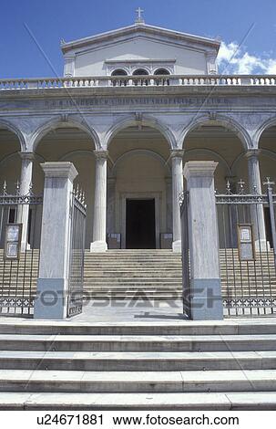 Athens, Greece, Europe, St. Denis Roman Catholic Cathedral in Athens. View Large Photo Image Stock Image - Athens, Greece, Europe, St. Denis Roman Catholic Cathedral in Athens.. Fotosearch