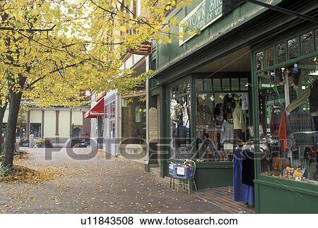 Bath, ME, Maine, Shops in historic downtown Bath. View Large Photo Image Stock Photo - Bath, ME, Maine, Shops in historic downtown Bath.. Fotosearch