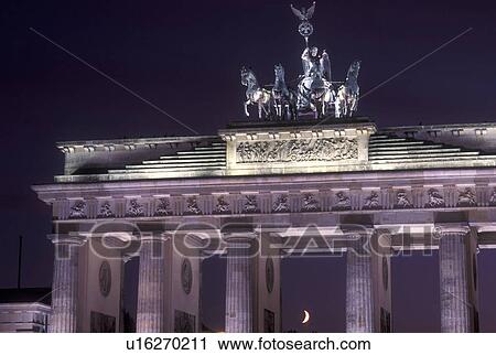 Berlin, Brandenburg Tor, Germany, Europe, Brandenburger Gate in the evening. View Large Photo Image Stock Image - Berlin, Brandenburg Tor, Germany, Europe, Brandenburger Gate in the evening.. Fotosearch