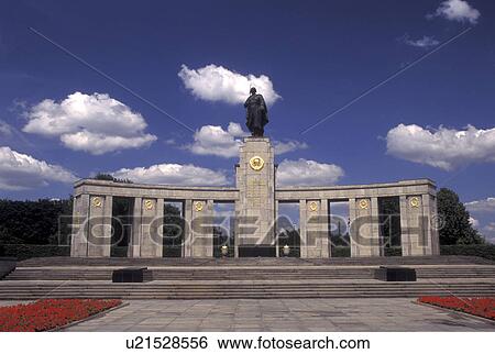 Berlin, Germany, Europe, Soviet War Memorial View Large Photo Image Stock Photograph - Berlin, Germany, Europe, Soviet War Memorial . Fotosearch