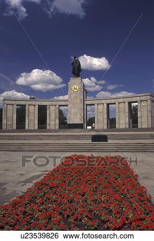 Berlin, Germany, Europe, Soviet War Memorial View Large Photo Image Stock Photograph - Berlin, Germany, Europe, Soviet War Memorial . Fotosearch