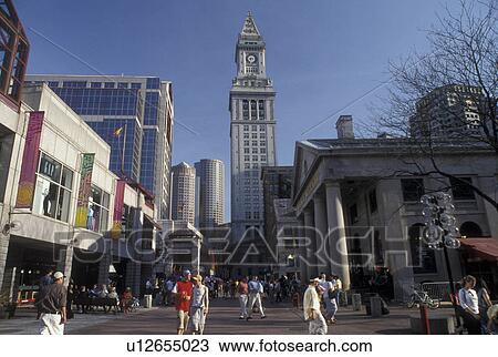 Boston, MA, Massachusetts, Street vendors at Quincy Market in downtown Boston. View Large Photo Image Stock Image - Boston, MA, Massachusetts, Street vendors at Quincy Market in downtown Boston.. Fotosearch