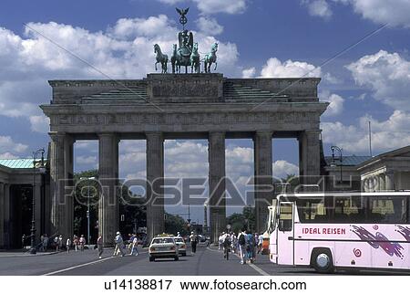 Stock Photo -  Brandenburg Gate, Berlin, Germany, Europe, Brandenburger Tor . Fotosearch