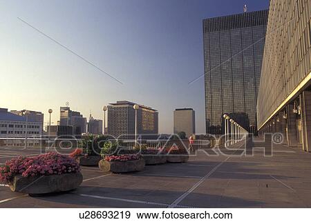 Stock Photo -  Brussels, Bruxelles, Belgium, Europe, Government building in downtown Brussels.. Fotosearch