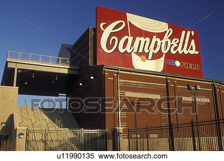Camden, NJ, New Jersey, Campbell's Field Minor League Baseball Stadium in Camden. View Large Photo Image Stock Photography - Camden, NJ, New Jersey, Campbell's Field Minor League Baseball Stadium in Camden. . Fotosearch