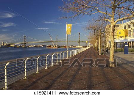 Camden, NJ, New Jersey, New Jersey State Aquarium at Camden along the Delaware River in Camden. Benjamin Franklin Bridge in the background. View Large Photo Image Stock Image - Camden, NJ, New Jersey, New Jersey State Aquarium at Camden along the Delaware River in Camden. Benjamin Franklin Bridge in the background.. Fotosearch