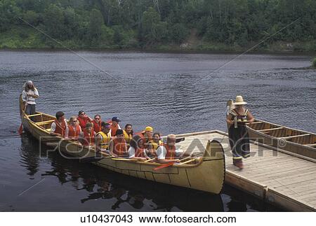canoe, Thunder Bay, Canada, Ontario, Canoe rides along the river at Old Fort William, Fur Trading Post, in Thunder Bay. View Large Photo Image Stock Image - canoe, Thunder Bay, Canada, Ontario, Canoe rides along the river at Old Fort William, Fur Trading Post, in Thunder Bay.. Fotosearch