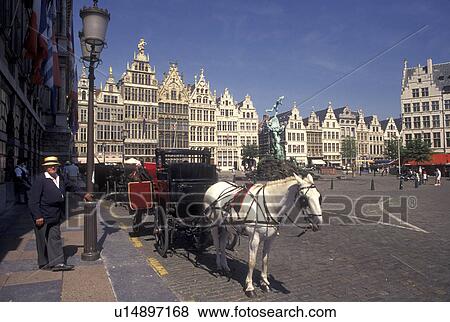 carriage ride, Belgium, Antwerpen, Antwerp, Europe, Horse and carriage at Grote Markt in downtown Antwerpen. View Large Photo Image Stock Photo - carriage ride, Belgium, Antwerpen, Antwerp, Europe, Horse and carriage at Grote Markt in downtown Antwerpen.. Fotosearch