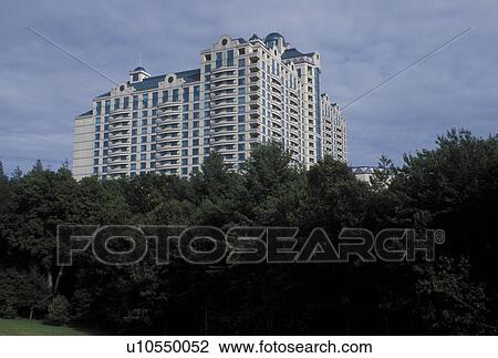 Stock Image -  casino, Ledyard, CT, Connecticut, Foxwoods Resort Casino in Ledyard.. Fotosearch
