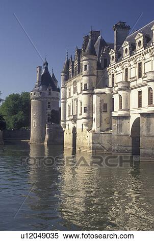 castle, Loire Valley, France, Chenonceau, Loire Castle Region, Indre-et-Loire, Europe, 16th century Chateau de Chenonceau along the Cher River. View Large Photo Image Stock Photography - castle, Loire Valley, France, Chenonceau, Loire Castle Region, Indre-et-Loire, Europe, 16th century Chateau de Chenonceau along the Cher River.. Fotosearch
