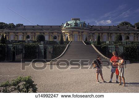 castle, Potsdam, Germany, Brandenburg, Europe, Schloss Sanssouci View Large Photo Image Stock Photo - castle, Potsdam, Germany, Brandenburg, Europe, Schloss Sanssouci. Fotosearch