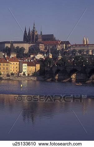 castle, Prague, Vltava River, Czech Republic, Praha, Central Bohemia, Prague Castle along the Vltava River. View Large Photo Image Stock Image - castle, Prague, Vltava River, Czech Republic, Praha, Central Bohemia, Prague Castle along the Vltava River.. Fotosearch