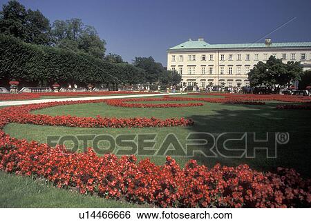 castle, Salzburg, Austria, Mirabell Gardens and Mirabell Palace in Salzburg. View Large Photo Image Stock Photograph - castle, Salzburg, Austria, Mirabell Gardens and Mirabell Palace in Salzburg.. Fotosearch