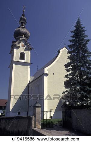 church, Austria, Tirol, Church in Tirol in the Austrian Alps. View Large Photo Image Stock Photograph - church, Austria, Tirol, Church in Tirol in the Austrian Alps.. Fotosearch