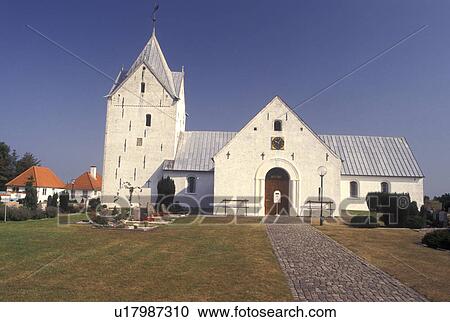 church, Denmark, Romo, Jylland, Scandinavia, Europe, St. Clemens Church on Romo Island. View Large Photo Image Stock Image - church, Denmark, Romo, Jylland, Scandinavia, Europe, St. Clemens Church on Romo Island.. Fotosearch