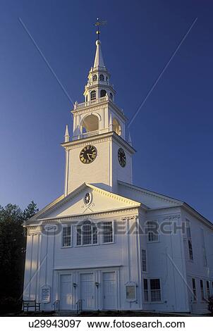 church, Hancock, NH, New Hampshire, First Congregational Church in the town of Hancock in the fall. View Large Photo Image Stock Photo - church, Hancock, NH, New Hampshire, First Congregational Church in the town of Hancock in the fall.. Fotosearch