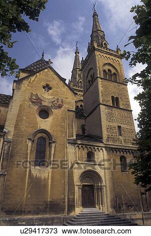 church, Switzerland, Neuchatel, Romanesque-Gothic church, the Collegiale, in the city of Neuchatel. View Large Photo Image Stock Image - church, Switzerland, Neuchatel, Romanesque-Gothic church, the Collegiale, in the city of Neuchatel.. Fotosearch