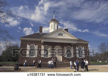 Colonial Williamsburg, VA, Virginia, Williamsburg, Courthouse at Market Square in the 18th century village of Colonial Williamsburg in Colonial Williamsburg Historic Area. View Large Photo Image Stock Image - Colonial Williamsburg, VA, Virginia, Williamsburg, Courthouse at Market Square in the 18th century village of Colonial Williamsburg in Colonial Williamsburg Historic Area.. Fotosearch