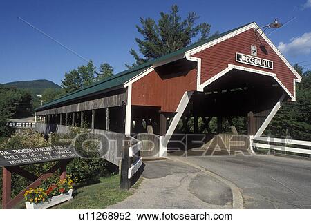 covered bridge, Jackson, NH, New Hampshire, Jackson-Honeymoon Covered Bridge, ca. 1876, in the town of Jackson. View Large Photo Image Stock Image - covered bridge, Jackson, NH, New Hampshire, Jackson-Honeymoon Covered Bridge, ca. 1876, in the town of Jackson.. Fotosearch