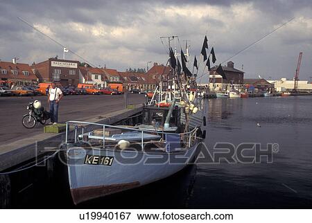 Denmark, Sjaelland, Koge, Scandinavia, Europe, Boats docked in Sjaelland Harbor in the town of Koge. View Large Photo Image Stock Photo - Denmark, Sjaelland, Koge, Scandinavia, Europe, Boats docked in Sjaelland Harbor in the town of Koge.. Fotosearch