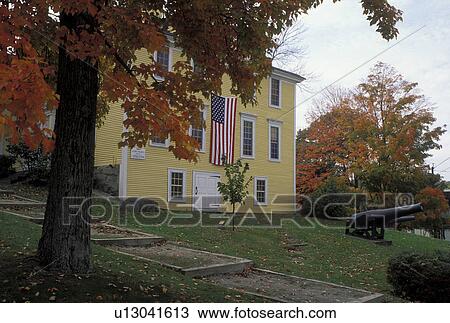 Exeter, NH, New Hampshire, American Independence Museum in the autumn in Exeter. View Large Photo Image Stock Image - Exeter, NH, New Hampshire, American Independence Museum in the autumn in Exeter. . Fotosearch