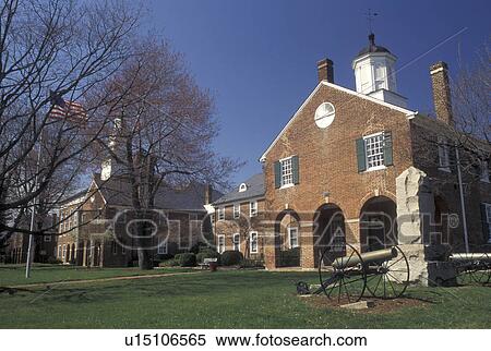 Stock Photography -  Fairfax, VA, Virginia, Courthouse in downtown Fairfax.. Fotosearch
