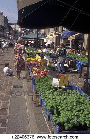 farmers market, Switzerland, La Cote, Vaud, Market day in the town of Morges. View Large Photo Image Stock Photograph - farmers market, Switzerland, La Cote, Vaud, Market day in the town of Morges.. Fotosearch