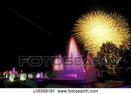 fireworks, Hull, Canada, Quebec, Firework display from the colorful water fountain outside the Casino de Hull in Hull. View Large Photo Image Stock Image - fireworks, Hull, Canada, Quebec, Firework display from the colorful water fountain outside the Casino de Hull in Hull.. Fotosearch