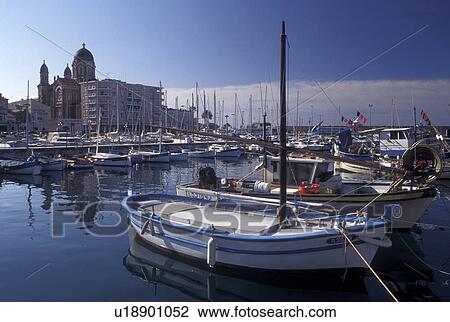 fishing boats, France, St. Raphael, Cote d' Azur, Provence, Var, Europe, Colorful fishing boats docked at the marina in the harbor of Saint Raphael on the Mediterranean Sea. View Large Photo Image Stock Image - fishing boats, France, St. Raphael, Cote d' Azur, Provence, Var, Europe, Colorful fishing boats docked at the marina in the harbor of Saint Raphael on the Mediterranean Sea.. Fotosearch