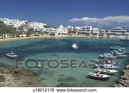 fishing boats, Paros, Greek Islands, Cyclades, Greece, Europe, Fishing boats docked in the harbor of Piso Livadi on Paros Island on the Aegean Sea. View Large Photo Image Stock Photograph - fishing boats, Paros, Greek Islands, Cyclades, Greece, Europe, Fishing boats docked in the harbor of Piso Livadi on Paros Island on the Aegean Sea.. Fotosearch
