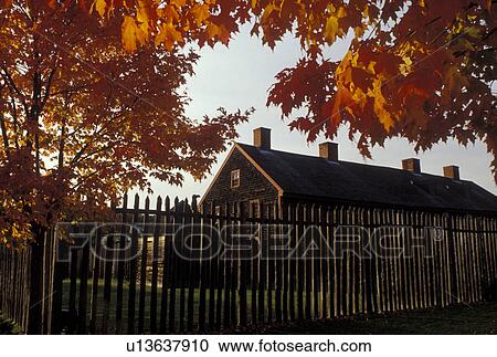 fort, Augusta, ME, Maine, Old Fort Western Museum on the Kennebec in Augusta in the autumn. View Large Photo Image Stock Image - fort, Augusta, ME, Maine, Old Fort Western Museum on the Kennebec in Augusta in the autumn.. Fotosearch