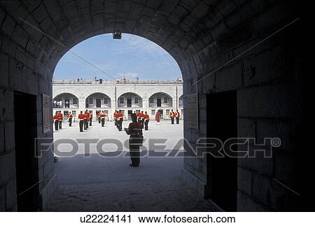 Fort Henry, Kingston, Ontario, Canada, The Garrison Parade at Fort Henry National Historic Site in Kingston. View Large Photo Image Stock Image - Fort Henry, Kingston, Ontario, Canada, The Garrison Parade at Fort Henry National Historic Site in Kingston.. Fotosearch