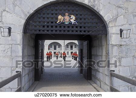 Fort Henry, Kingston, Ontario, Canada, The Garrison Parade at Fort Henry National Historic Site in Kingston. View Large Photo Image Stock Photography - Fort Henry, Kingston, Ontario, Canada, The Garrison Parade at Fort Henry National Historic Site in Kingston.. Fotosearch