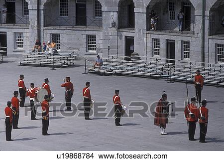 fort, Kingston, Ontario, Canada, The Garrison Parade at Fort Henry National Historic Site in Kingston. View Large Photo Image Picture - fort, Kingston, Ontario, Canada, The Garrison Parade at Fort Henry National Historic Site in Kingston.. Fotosearch