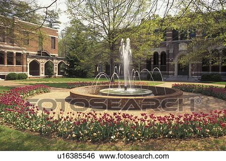fountain, university, Richmond, Virginia, VA, Fountain on the campus of the University of Richmond. View Large Photo Image Stock Photograph - fountain, university, Richmond, Virginia, VA, Fountain on the campus of the University of Richmond.. Fotosearch