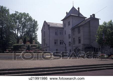 France, Aix-Les-Bains, Savoie, Rhone-Alpes, Europe, Temple de Diane, Roman relics, in the spa resort town of Aix-les-Bains. View Large Photo Image Stock Photograph - France, Aix-Les-Bains, Savoie, Rhone-Alpes, Europe, Temple de Diane, Roman relics, in the spa resort town of Aix-les-Bains.. Fotosearch