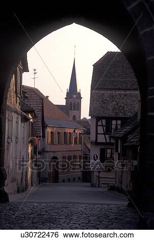 France, Alsace, Boersch-St-Leonard, Bas-Rhin, Europe, wine region, Picturesque village of Boersch-St-Leonard in the wine region of Alsace. View Large Photo Image Stock Photograph -  France, Alsace, Boersch-St-Leonard, Bas-Rhin, Europe, wine region, Picturesque village of Boersch-St-Leonard in the wine region of Alsace.. Fotosearch