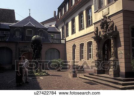 France, Colmar, Alsace, Haut-Rhin, Europe, wine region, Bertholdi Museum, creator of the Statue of Liberty, in the town of Colmar, capital of Haut-Rhin, in the wine region of Alsace. View Large Photo Image Picture - France, Colmar, Alsace, Haut-Rhin, Europe, wine region, Bertholdi Museum, creator of the Statue of Liberty, in the town of Colmar, capital of Haut-Rhin, in the wine region of Alsace.. Fotosearch