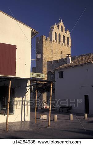 France, Saintes-Maries-de-la-Mer, Camargues, Bouches-du-Rhone, Provence, Europe, Village of Saintes-Maries-de-la-Mer. View Large Photo Image Stock Photo - France, Saintes-Maries-de-la-Mer, Camargues, Bouches-du-Rhone, Provence, Europe, Village of Saintes-Maries-de-la-Mer.. Fotosearch
